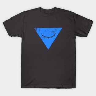 Solid Blue Unseeing Eye T-Shirt